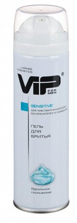 VIP FOR MEN Гель для бритья SENSITIVE 200мл