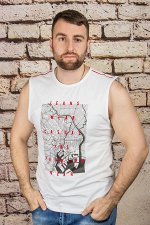 Майка 4480 белый OFF