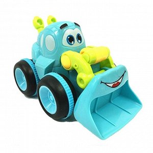 Машинка для малышей "Погрузчик фронтальный" пластмассовая, 2 цвета в ассорт. арт.0532-1