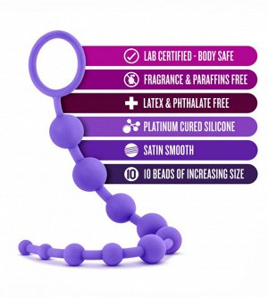ИП Свинцицкая Ж.А. Анальная цепочка &quot;Luxe Silicone&quot;