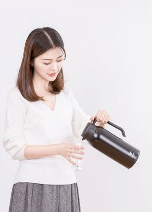 Термос Xiaomi Viomi Steel Vacuum Pot "Черный" / 1,5 л