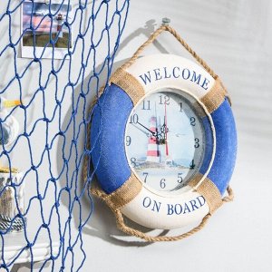 Часы настенные, серия: Море, "Буртик", d=30 см, 30 х 30 см