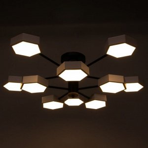 Люстра 1318/10WT LED 240Вт 3000-6000К белый 87х90х25 см