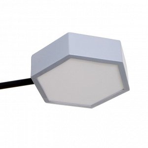 Люстра 1318/10GR LED 240Вт 3000-6000К серый 87х90х25 см