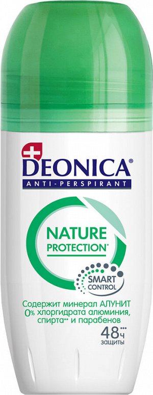 DEONICA® Антиперспирант ролик "NATURE PROTECTION", 50мл