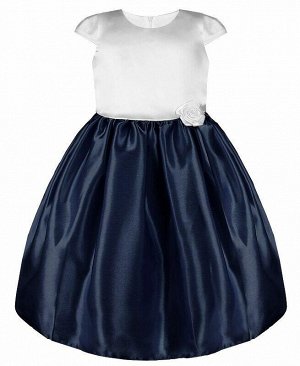 Нарядное платье для девочки Цвет: тёмно-синий