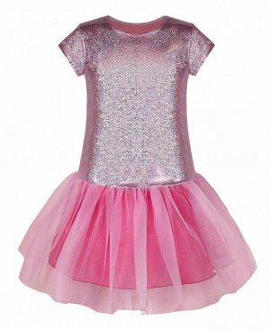 Нарядное платье для девочки Цвет: розовый