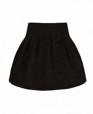 Чёрная школьная юбка для девочки на рост до 150.
