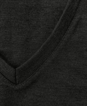 Серый школьный жилет для мальчика Цвет: серый меланж