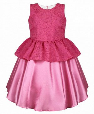 Нарядное платье пурпурного цвета для девочки Цвет: пурпурный