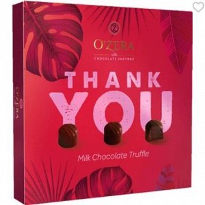 «OZera», thank you трюфель в молочном шоколаде, 140 г