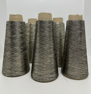 Пряжа для вязания 50 гр.,MODA-IT Lurex 78% вискоза  22% металлизированная нить 4600м/100м Бронза