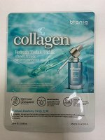 KR/BRANIG Маска-салфетка для лица COLLAGEN REFRESH TODAK TODAK 25гр