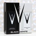 ВИКИНГ П/набор &quot;BLACK &amp; WHITE&quot; (шампунь 300мл Power&amp;Strength + гель д/душа 300мл Освеж-щий)