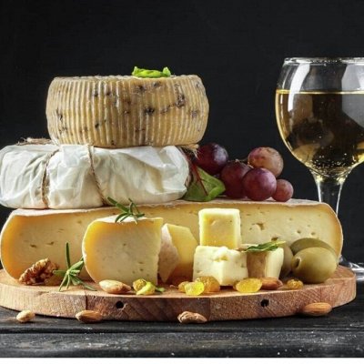 Пармезан, Монтазио с трюфелем, качотта, скаморца. Сыры, Мясные нарезки ...