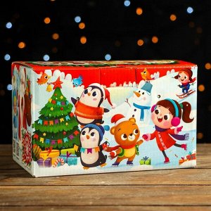Подарочная коробка "Маскарад", посылка с анимацией и игрой, 20 х 12 х 12 см, набор 5 шт.