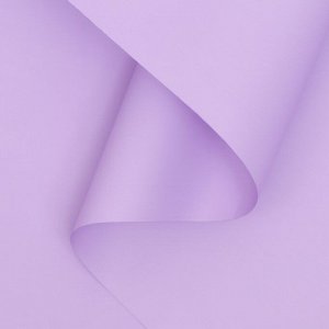 Плёнка матовая 0.5x10 м 65 мкм, пастельная серия, светлая сирень