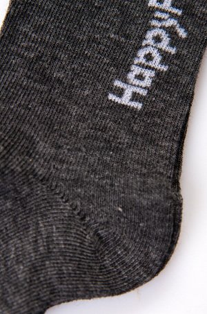 Носки детские высокие, цвет антрацит (темно серый)