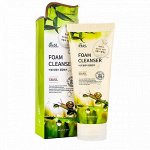 Пенка для умывания с муцином улитки EKEL SNAIL FOAM CLEANSER 180ml