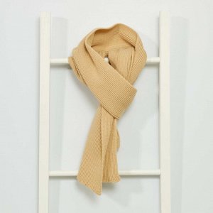Трикотажный шарф made in France - бежевый