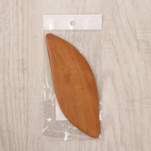 СИМА-ЛЕНД Массажёр Гуаша «Листок», 13 × 5 см, деревянный