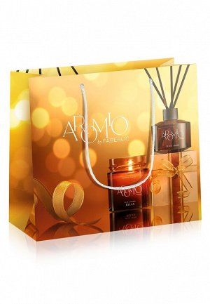 Пакет подарочный «Aromio», размер L