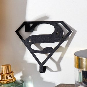 Ключница "Супергерой" 6,8х8,3х1,5 см