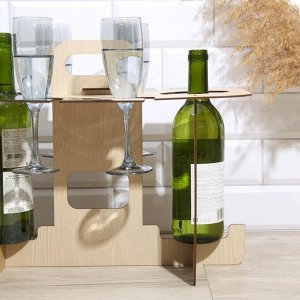 Подставка под вино "Винный столик" 43х33х26 см