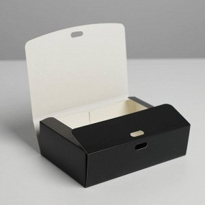 Коробка складная «Черная», 16,5 х 12,5 х 5 см
