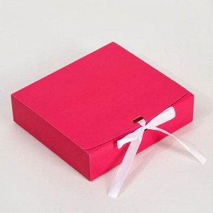 Коробка складная «Фуксия», 16,5 х 12,5 х 5 см