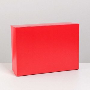Коробка складная «Красная», 21 х 15 х 7 см