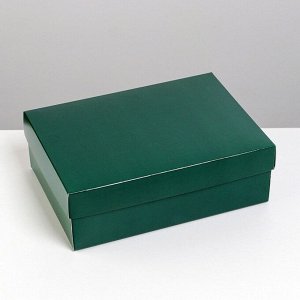Коробка складная «Изумрудная», 21 х 15 х 7 см