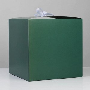 Коробка складная «Изумруд», 18 ? 18 ? 18 см