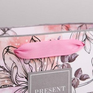 Пакет ламинированный горизонтальный «Present for you», S 15 ? 12 ? 5,5 см