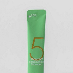 Шампунь для глубокого очищения кожи головы Masil 5 Probiotics Scalp Scaling Shampoo, 8мл*1шт