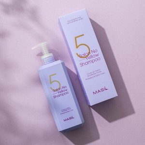 Шампунь от желтизны волос Masil 5 Salon No Yellow Shampoo, 500мл