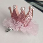 Заколка для волос с аксессуаром Корона