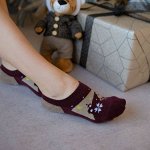 Носки женские укороченные махровые