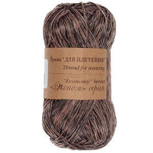 Пехорка для плетения №517 коричневый меланж