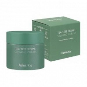 Farm Stay Успокаивающий крем для глаз с экстрактом чайного дерева Tea Tree Biome Calming Eye Cream, 50 мл