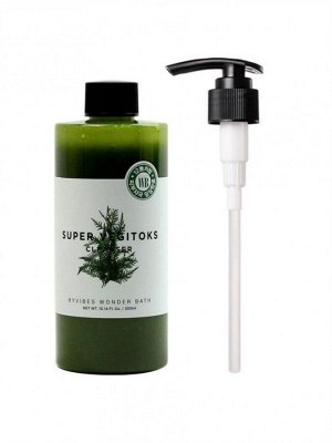 Chosungah Универсальное детокс очищение для лица By Vibes Wonder Bath Super Vegitoks Cleanser Green, 300мл