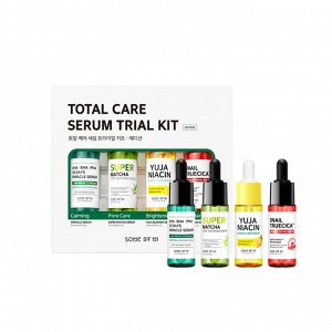 Some By Mi Набор из 4-х мини-версий сывороток Total Care Serum Trial 4 Kit, 4 сыворотки по 14мл