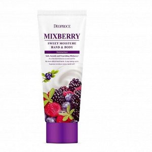 Deoproce Крем для тела и рук питательный с лесными ягодами Mixberry Sweet Moisture Hand &amp; Body, 100мл