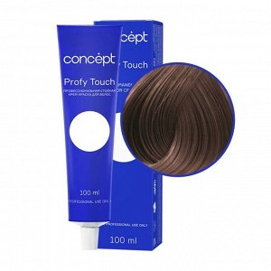 Concept Profy Touch 7.77 Профессиональный крем-краситель для волос, интенсивный светло-коричневый, 100 мл EXPS