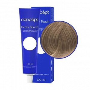 Concept Profy Touch 8.1 Профессиональный крем-краситель для волос, пепельный блондин, 100 мл EXPS