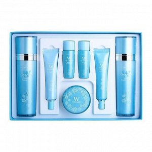 Enough Набор осветляющих средств с коллагеном / W Collagen Whitening Premium Skin Care 5 Set, 130 мл*2, 50 мл, 30 мл*2