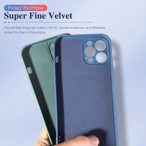 Силиконовый цветной чехол для Iphone MagSafe  Full Cover (+Камера)