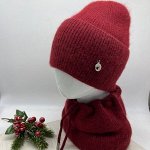 Комплект (шапка + хомут) зима