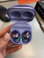 Bluetooth стереогарнитура Buds Pro фиолетовая