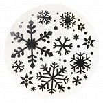 Трафарет для выпечки «Снежинки», 19,5х17 см